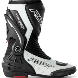 Botas RST TracTech Evo D3O mujer Negro Blanco