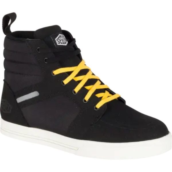 BOTAS SEGURA SANTANA BASKET NEGRO AMARILLO