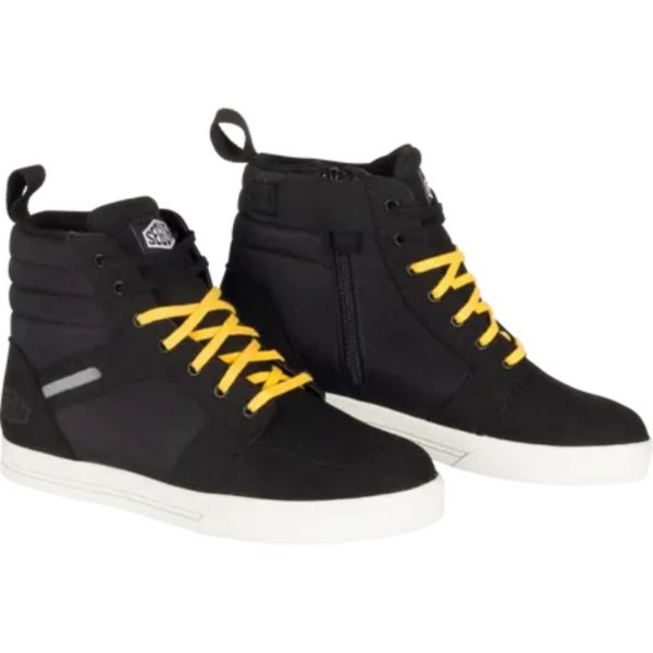 BOTAS SEGURA SANTANA BASKET NEGRO AMARILLO