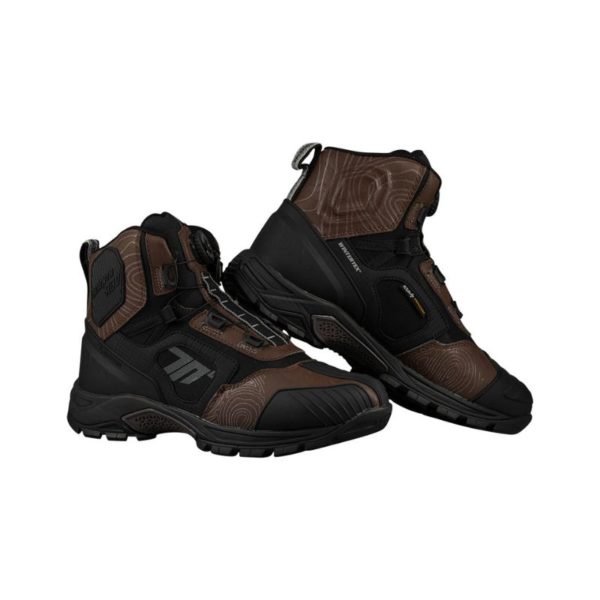 Botas seventy SD-BA7 STELVIO BAJA NEGRA MARRON