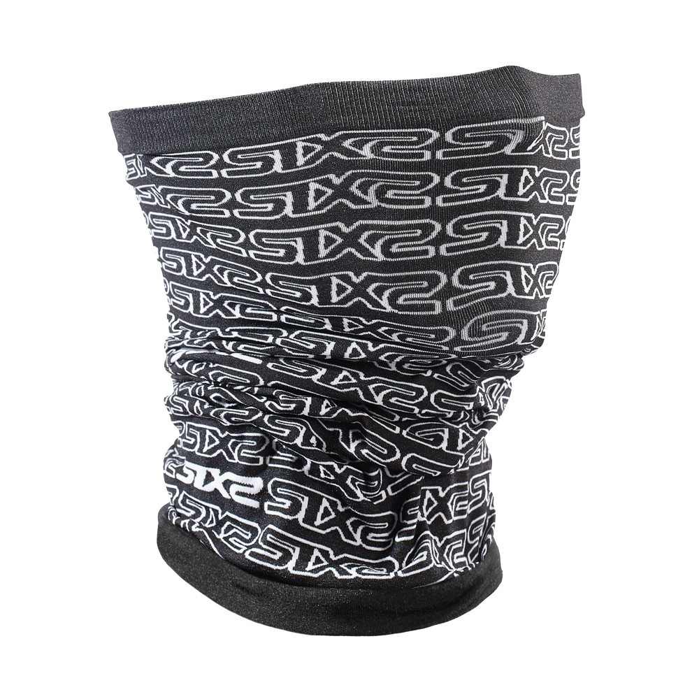 BRAGA DE CUELLO SIXS 4 SEASONS TBX V2 LOGO NEGRO / BLANCO