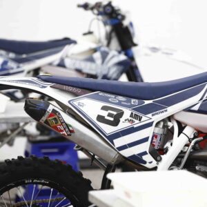 BUFANDA ESCAPE FRESCO CHROME YAMAHA YZ 125 22-26 / FANTIC XE 125 23-26 / XX 125 22-26