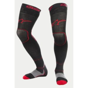Calcetines Alpinestars MX SOCKS LONG BLACK RED