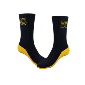 CALCETINES IXON SCK BRAD 25 BLACK YELLOW