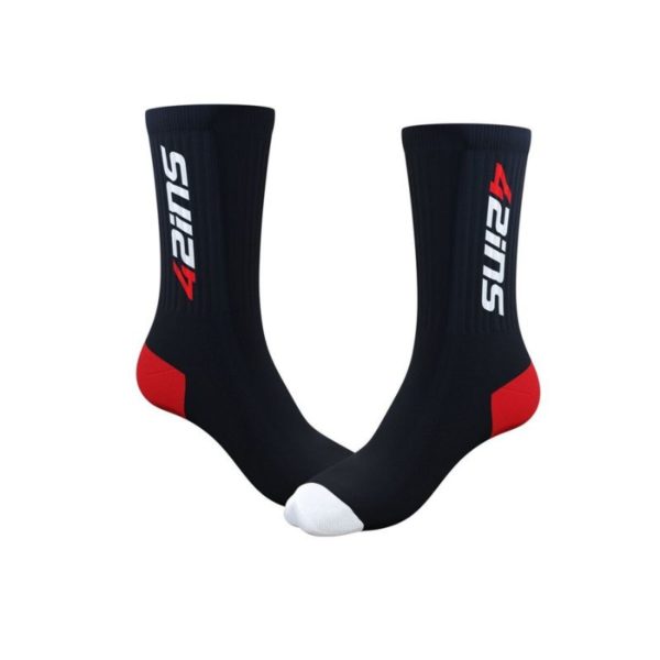 CALCETINES IXON SCK RINS 25 BLACK WHITE RED