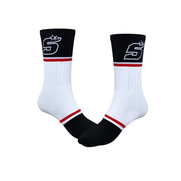 CALCETINES IXON SCK ZARCO 25 BLACK WHITE