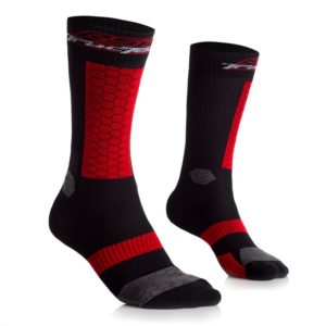 Calcetines RST TRACTECH Negro Rojo