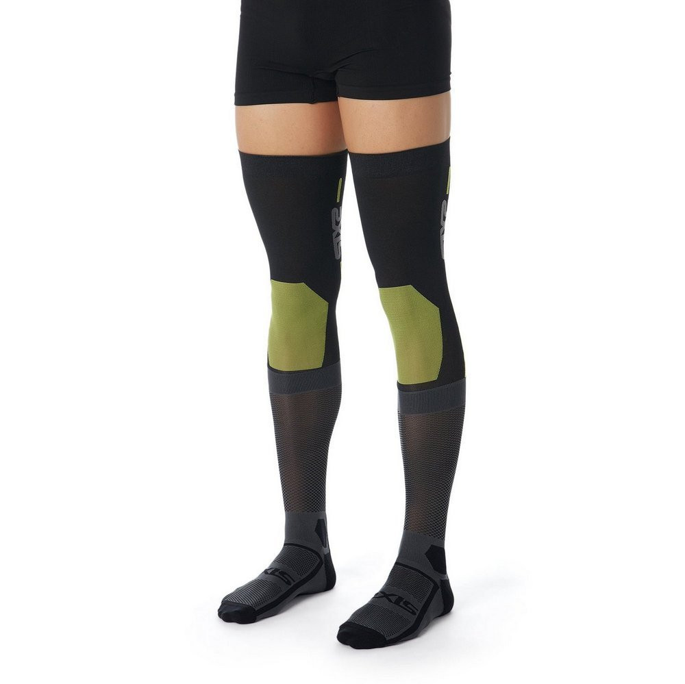 CALCETINES SIXS KNEE BRACE S NEGRO / GRIS