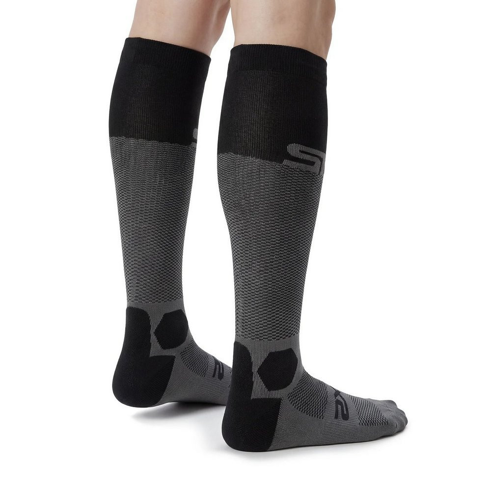 CALCETINES SIXS LONG RACING V2 NEGRO / GRIS