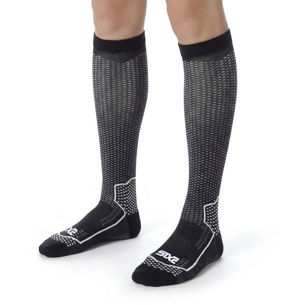 CALCETINES SIXS LONG V3 CARBONO NEGRO