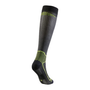 CALCETINES SIXS LONG V3 CARBONO NEGRO / AMARILLO