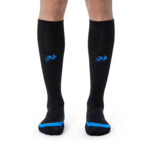 CALCETINES SIXS MOT V3 NEGRO / AZUL