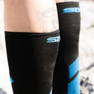 CALCETINES SIXS MOT V3 NEGRO / AZUL