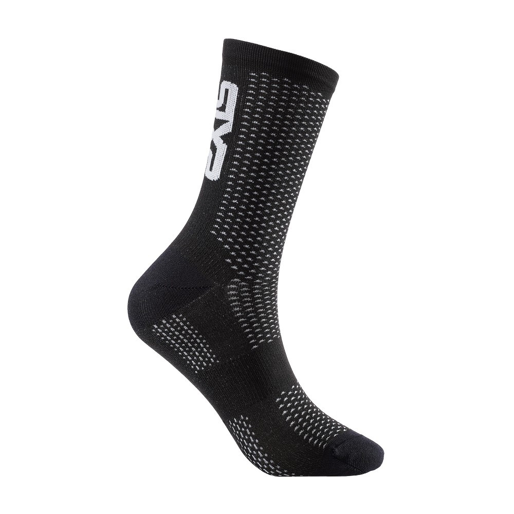 CALCETINES SIXS SHORT LOGO V2 CARBONO NEGRO / NEGRO