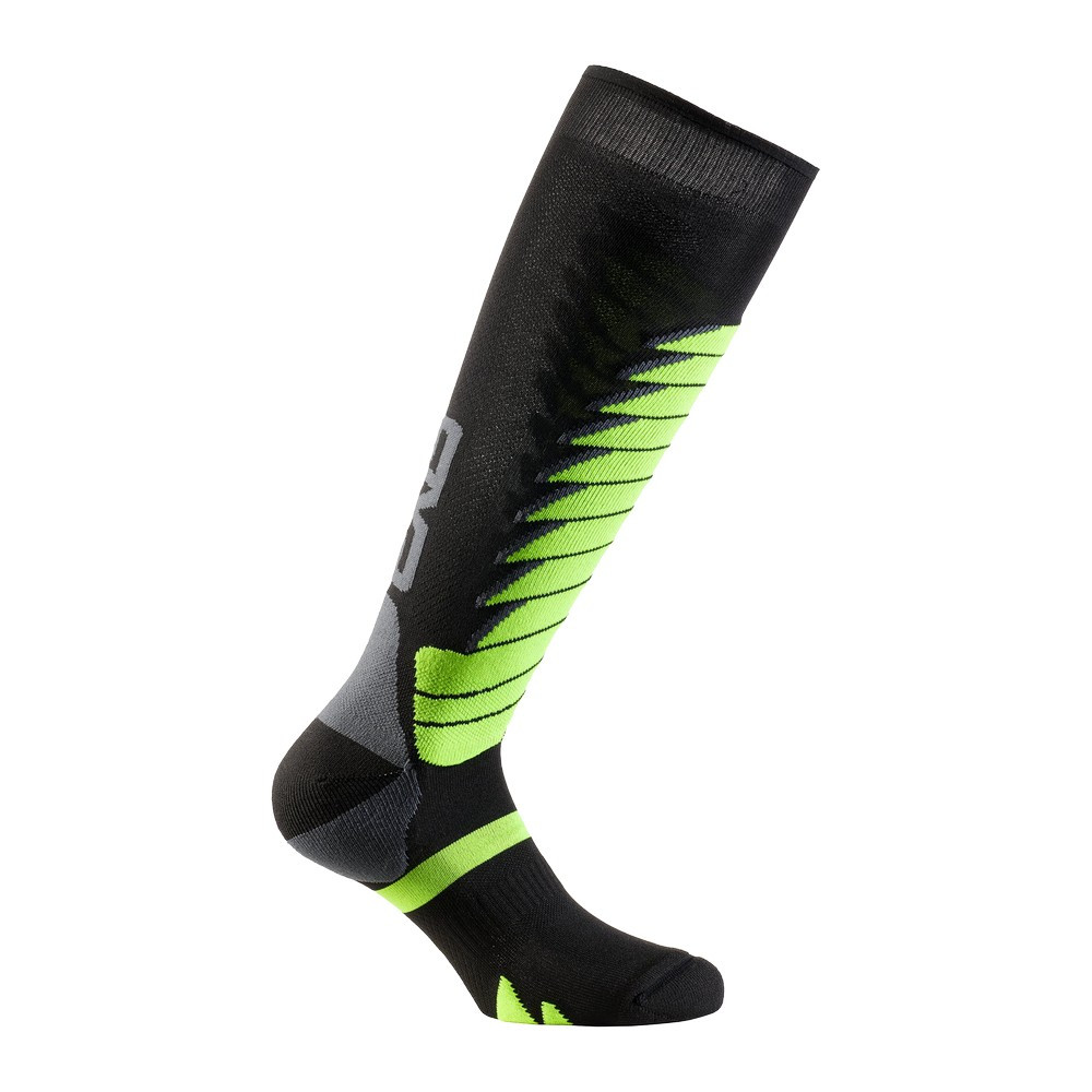CALCETINES SIXS SPEED V3 NEGRO / VERDE