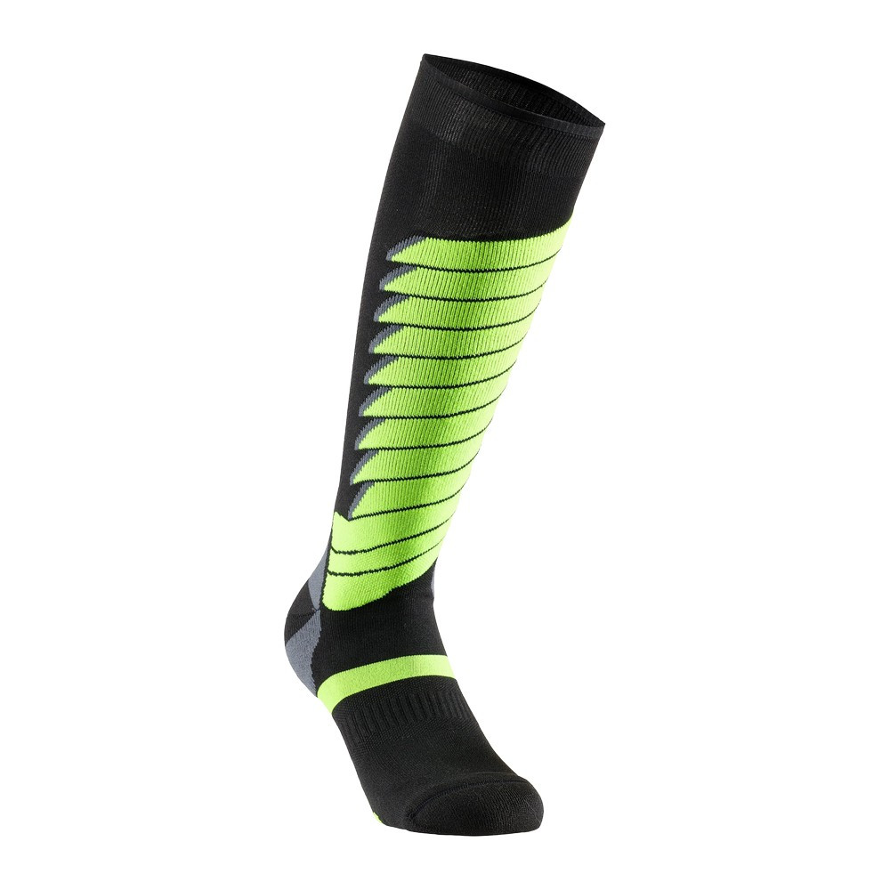 CALCETINES SIXS SPEED V3 NEGRO / VERDE