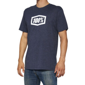 CAMISETA 100% ICON AZUL
