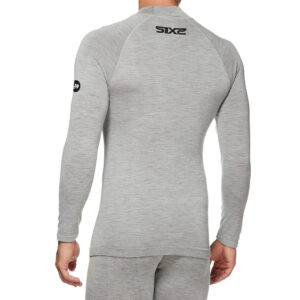 CAMISETA INTERIOR DE MANGA LARGA SIXS MERINOS WOOL TS3 GRIS
