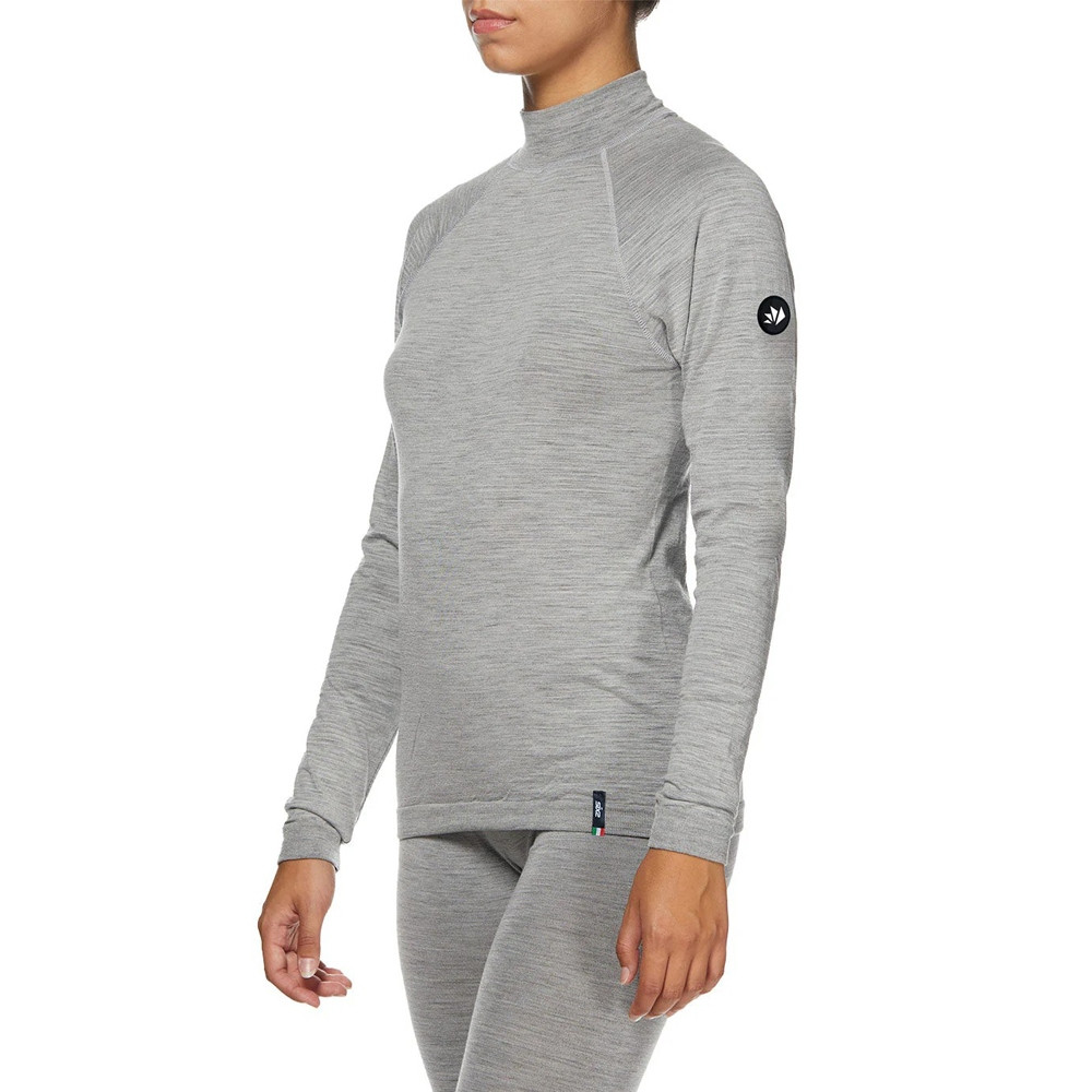 CAMISETA INTERIOR DE MANGA LARGA SIXS MERINOS WOOL TS3 GRIS