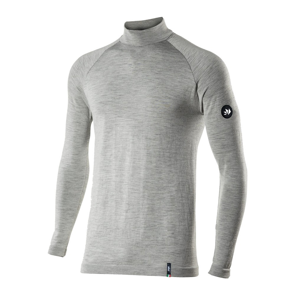 CAMISETA INTERIOR DE MANGA LARGA SIXS MERINOS WOOL TS3 GRIS