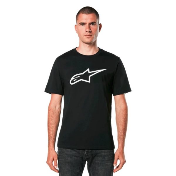 Camiseta Alpinestars AGELESS 2.0 CSF BLACK WHITE