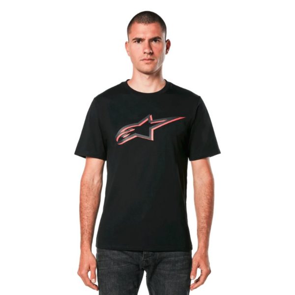 Camiseta Alpinestars AGELESS SHADOW CSF BLACK RED