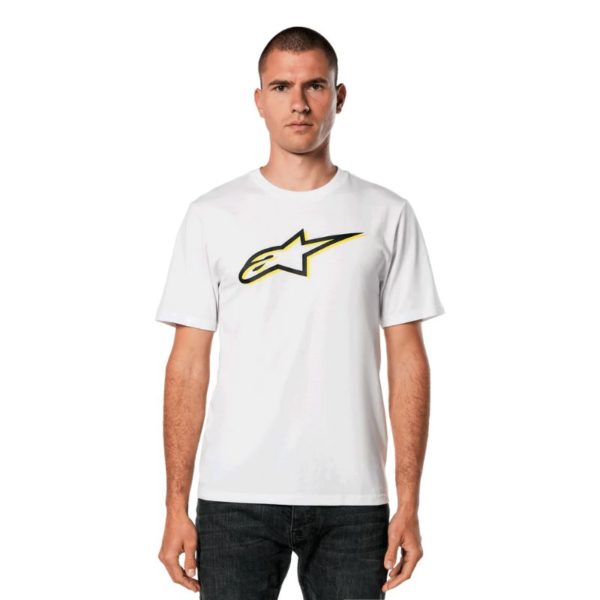 Camiseta Alpinestars AGELESS SHADOW CSF WHITE BLACK