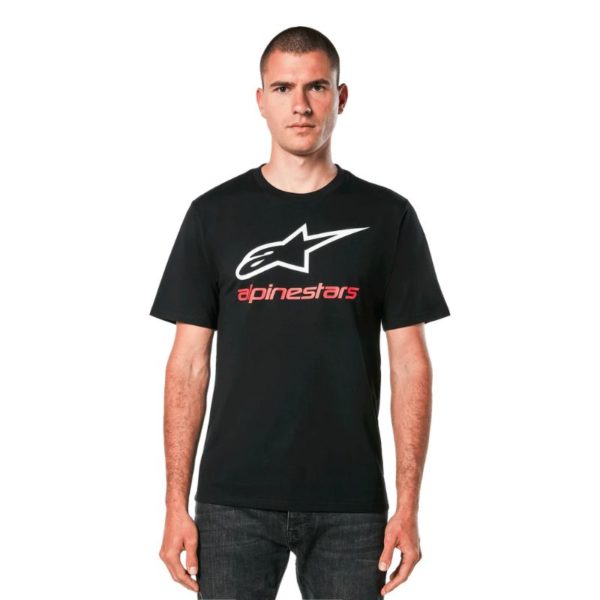 Camiseta Alpinestars ALWAYS 2.0 CSF BLACK WHITE RED