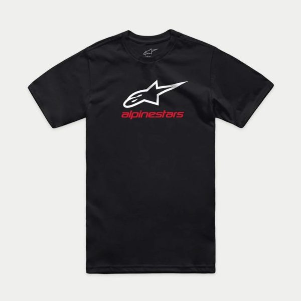 Camiseta Alpinestars ALWAYS 2.0 CSF BLACK WHITE RED