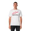 Camiseta Alpinestars ALWAYS 2.0 CSF WHITE RED BLACK - Imagen 3