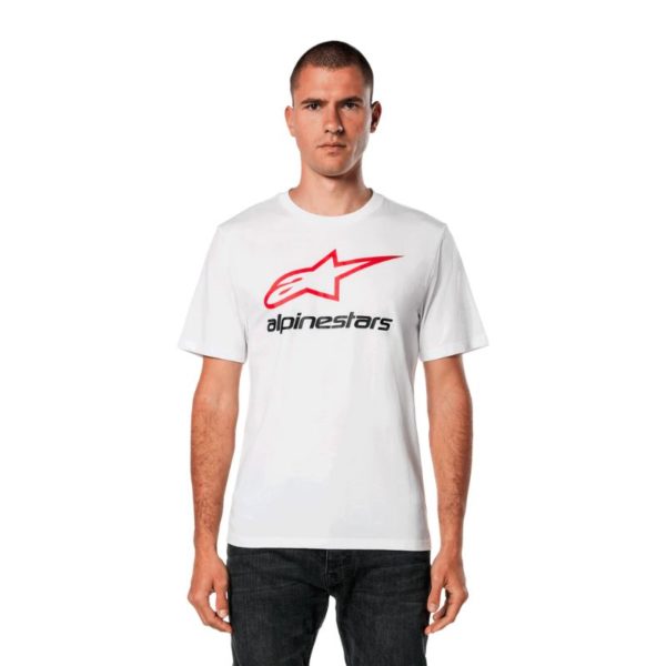 Camiseta Alpinestars ALWAYS 2.0 CSF WHITE RED BLACK