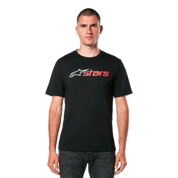 Camiseta Alpinestars BLAZE 2.0 CSF BLACK WHITE RED