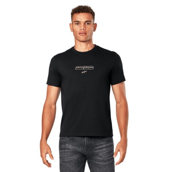 Camiseta Alpinestars BOLD TYPE BACK CSF SS BLACK