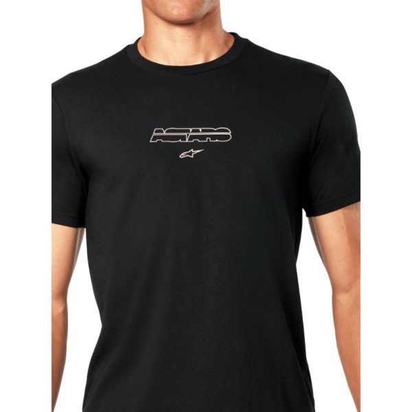 Camiseta Alpinestars BOLD TYPE BACK CSF SS BLACK