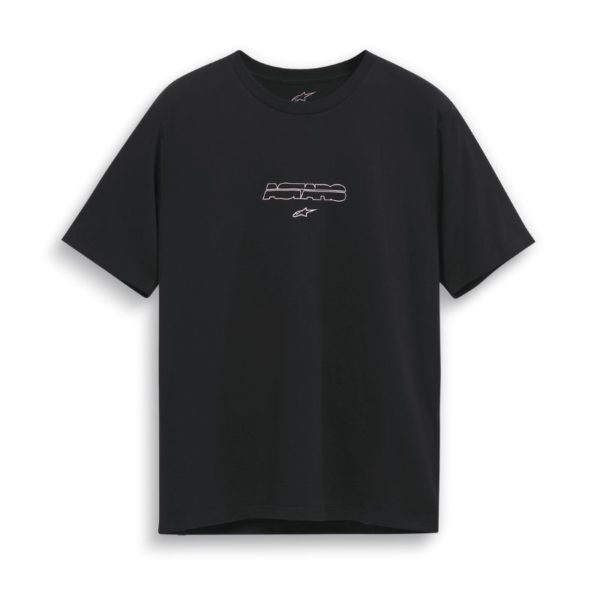 Camiseta Alpinestars BOLD TYPE BACK CSF SS BLACK