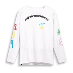 Camiseta Alpinestars BRUNDO LS CSF WHITE