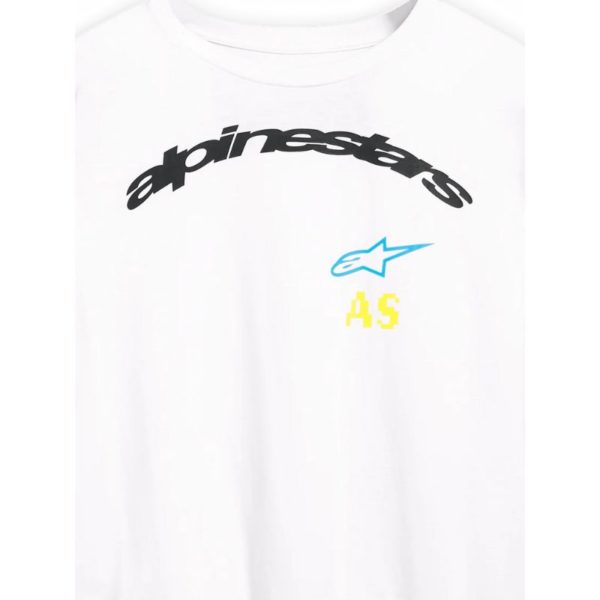 Camiseta Alpinestars BRUNDO LS CSF WHITE