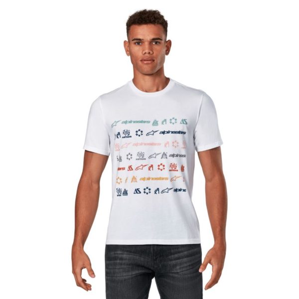 Camiseta Alpinestars GLYFS CSF SS WHITE