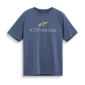 Camiseta Alpinestars LINEAR TRACE CSF SS SLATE BLUE