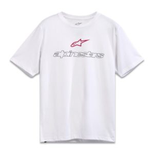 Camiseta Alpinestars LINEAR TRACE CSF SS WHITE