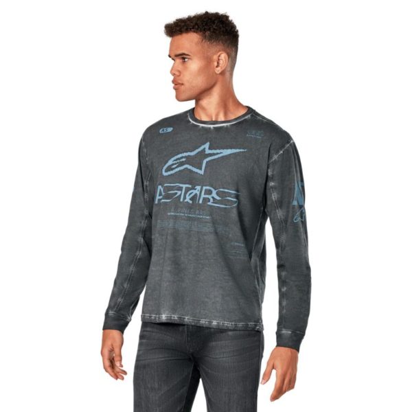 Camiseta Alpinestars NOOK LS KNIT DARK GREY