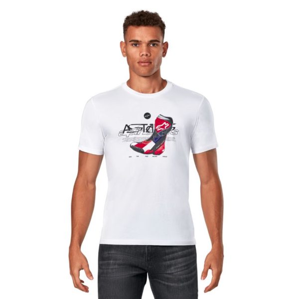 Camiseta Alpinestars R BOOT CSF SS WHITE