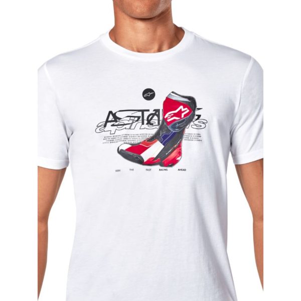 Camiseta Alpinestars R BOOT CSF SS WHITE