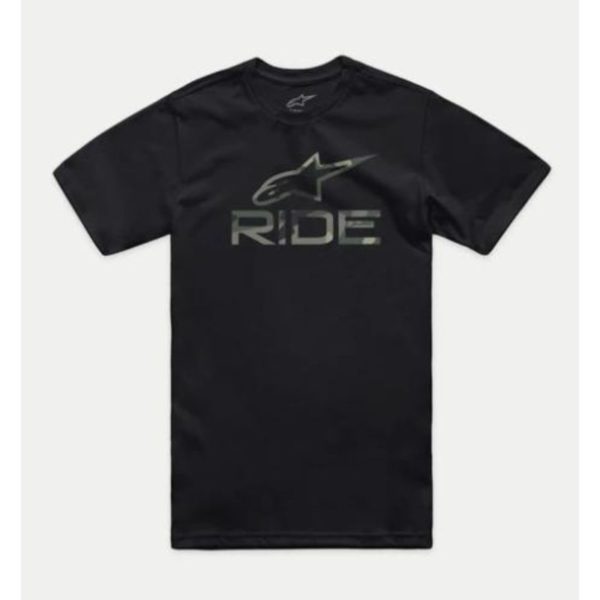 Camiseta Alpinestars RIDE 4.0 CAMO CSF BLACK