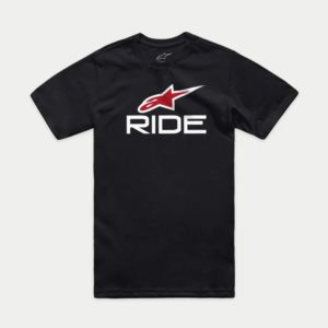 Camiseta Alpinestars RIDE 4.0 CSF BLACK WHITE RED