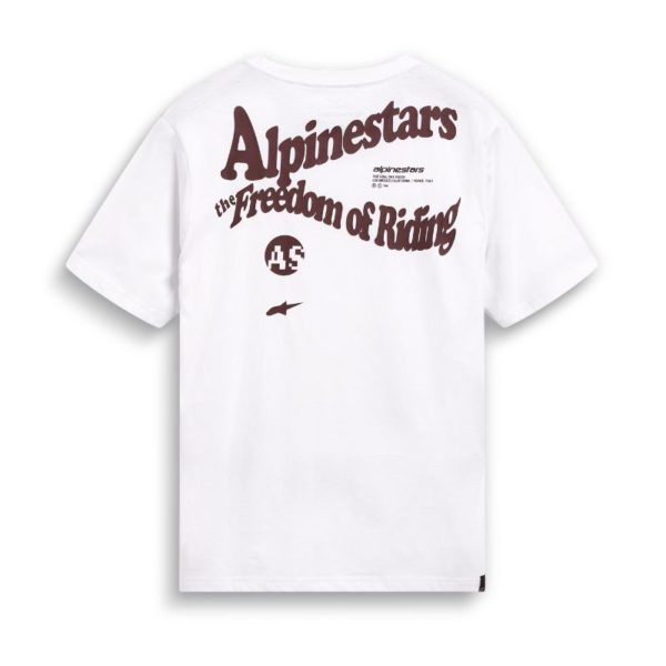 Camiseta Alpinestars SWISHY CSF SS WHITE