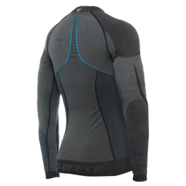 Camiseta Dainese DRY LS AZUL NEGRO