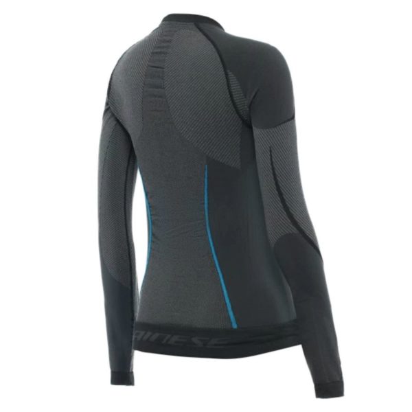 Camiseta Dainese DRY LS LADY AZUL NEGRO