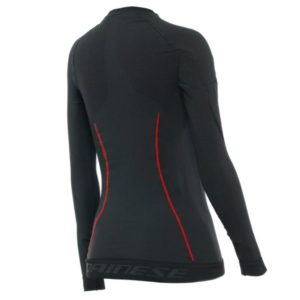 Camiseta Dainese THERMO LS LADY NEGRO ROJO