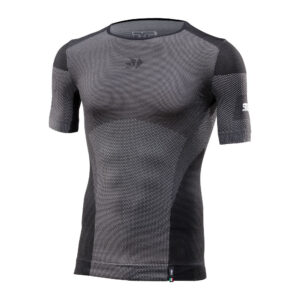 CAMISETA INTERIOR DE MANGA CORTA SIXS LIGHT BT TS1L V2 CARBONO NEGRO